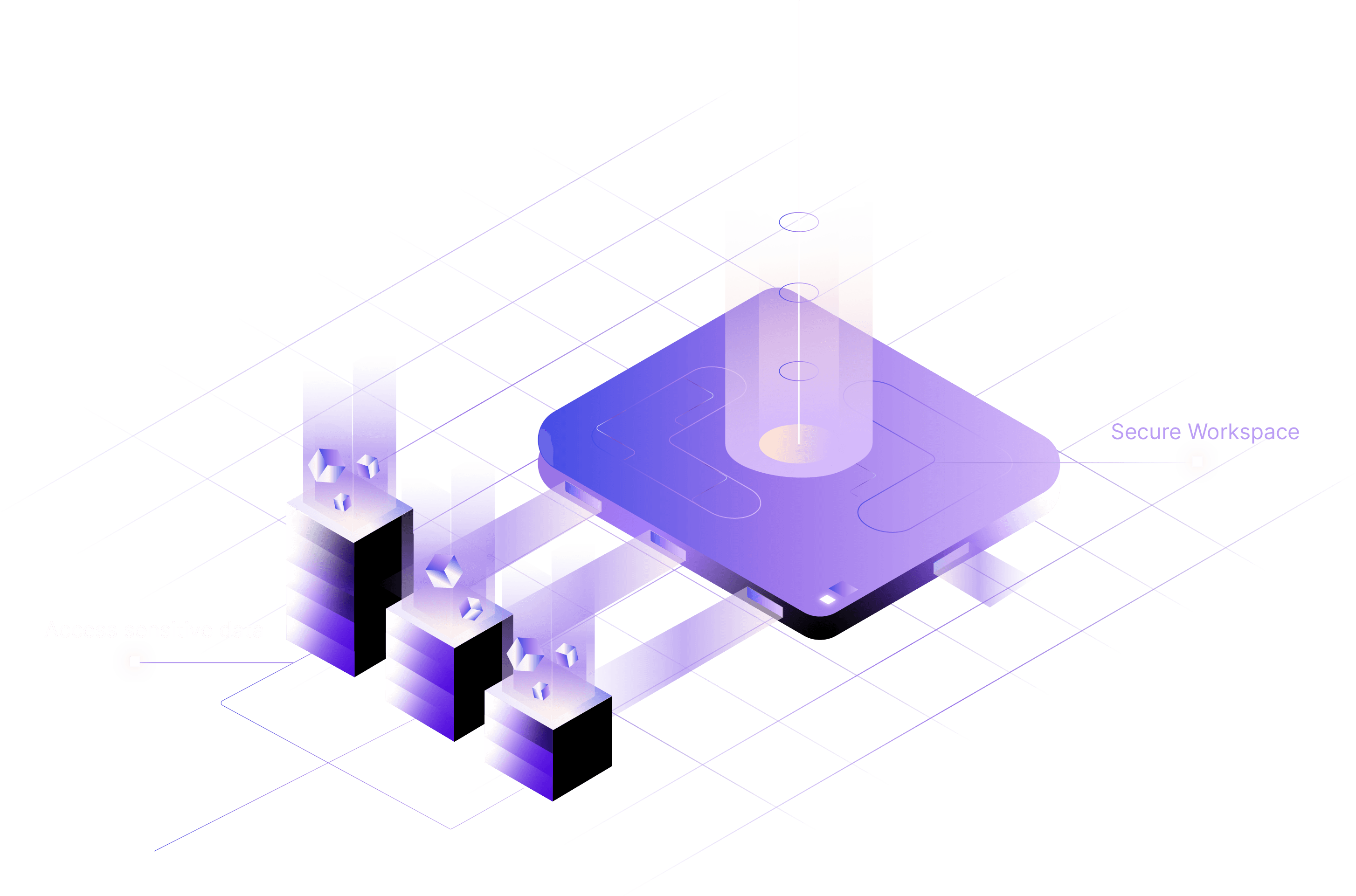 Fluid platform illustration